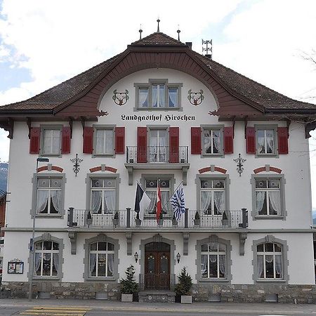 Hotel Hirschen Plaffeien Eksteriør billede