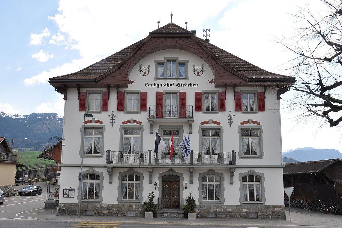 Hotel Hirschen Plaffeien Eksteriør billede