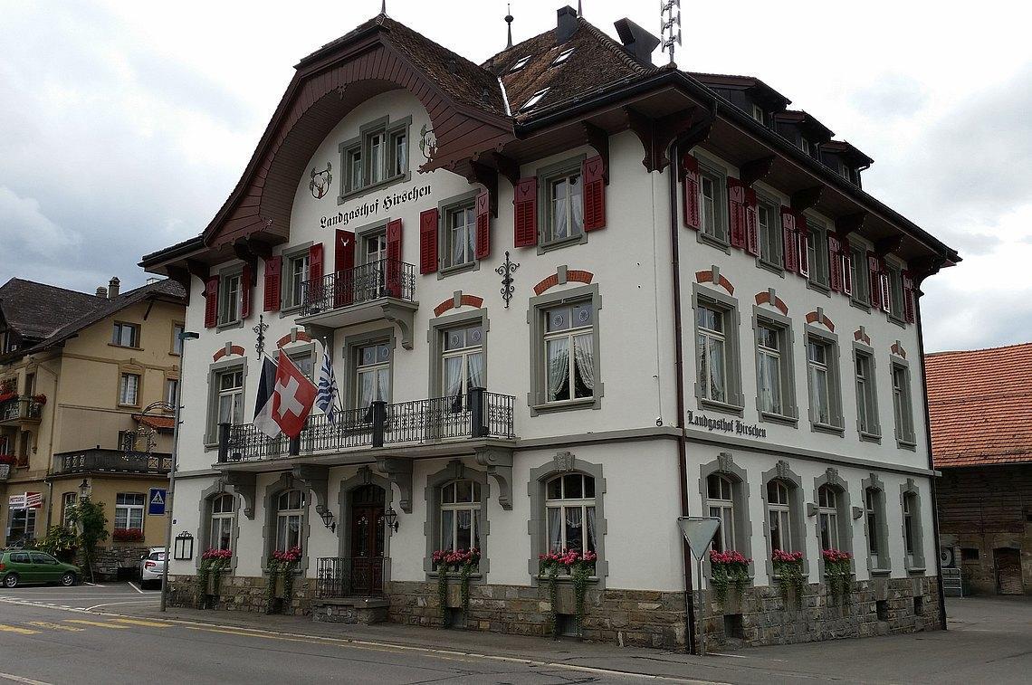 Hotel Hirschen Plaffeien Eksteriør billede